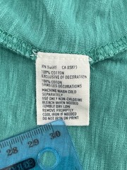 American Eagle Tee T Shirt Mens Size XL Teal Turquoise Short Sleeve Logo