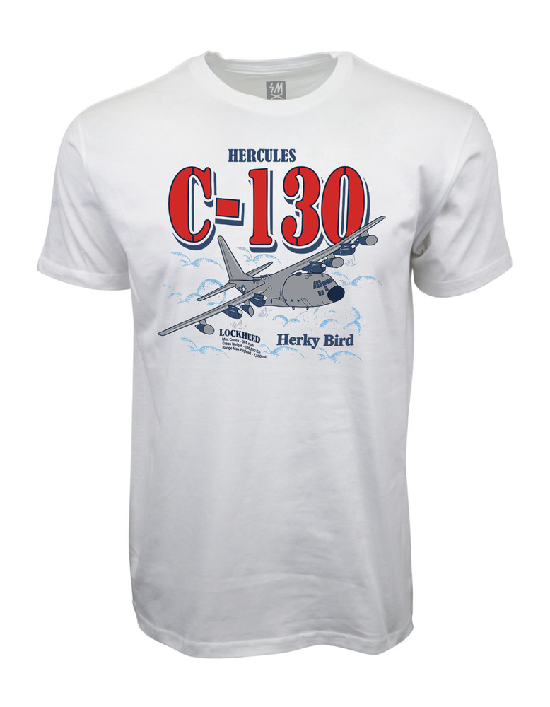 C130 Hercules Herky Bird Graphic T shirt