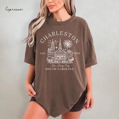 Charleston Unisex Shirt Travel Gift South Carolina Trip Lovers Souvenir Tee