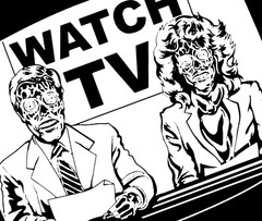 They Live T-Shirt Watch TV John Carpenter Movie Lover Gift Shirt Cult Classic