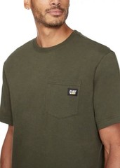 CAT Men’s Pocket Tee Lot of 3 Black, Green & Gray Pick Your Size NWT