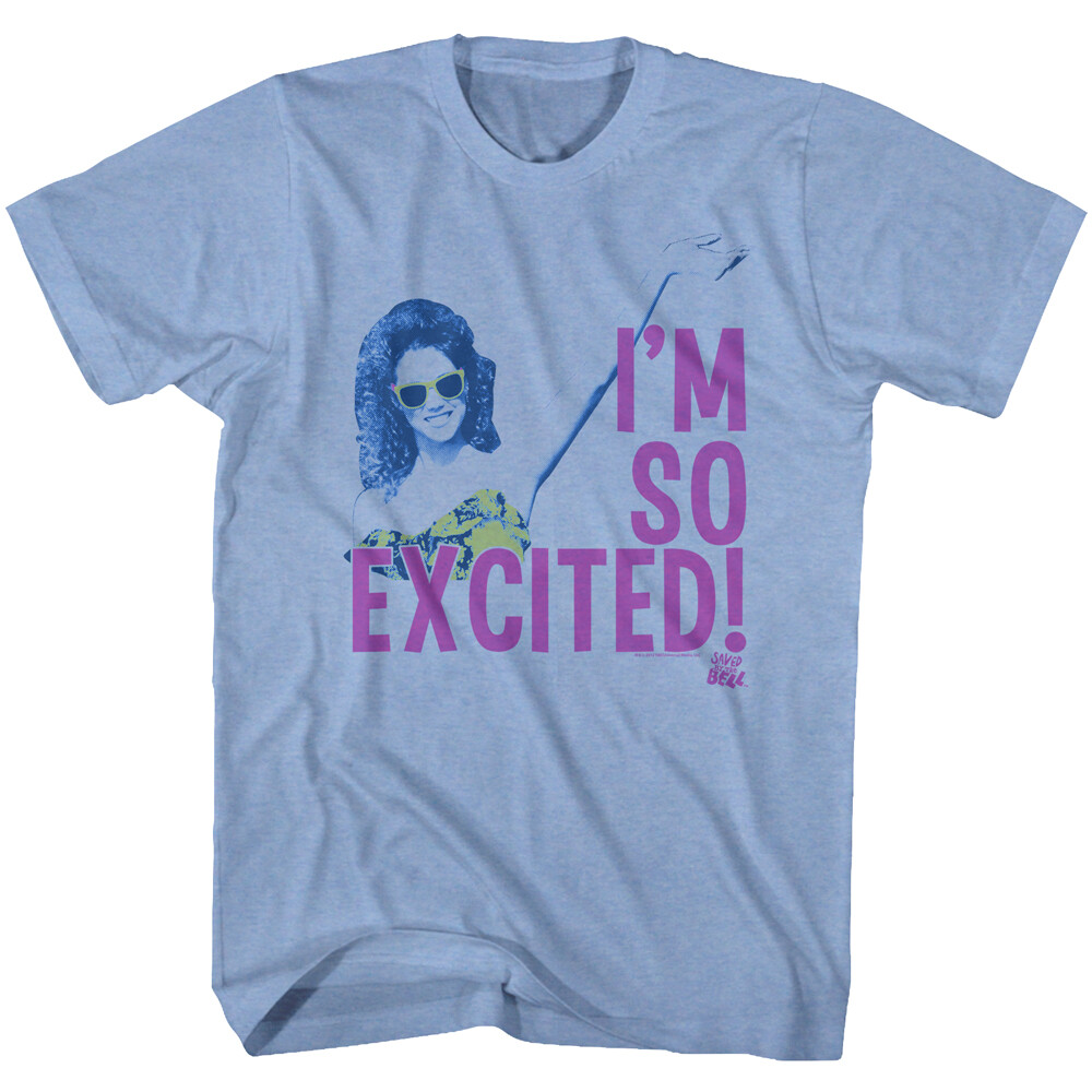 Saved By The Bell TV Show Jessie I’m So Excited Men’s T Shirt