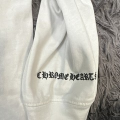 Chrome Hearts Horseshoe Graphic Long Sleeve Crew Neck T-Shirt White Men’s L