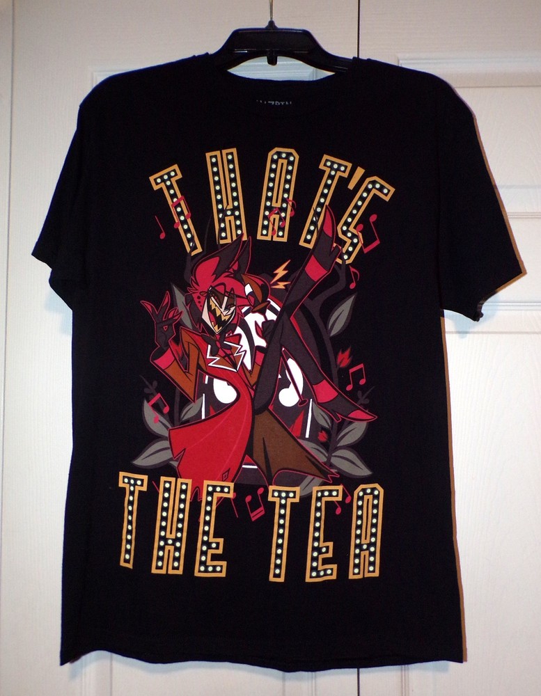 ALASTOR That’s The Tea Hazbin Hotel Shirt Hot Topic Unisex MEDIUM