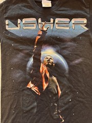 Usher T-Shirt Mens Small Black Concert OMG Hip Hop Rap Urban Streetwear Music