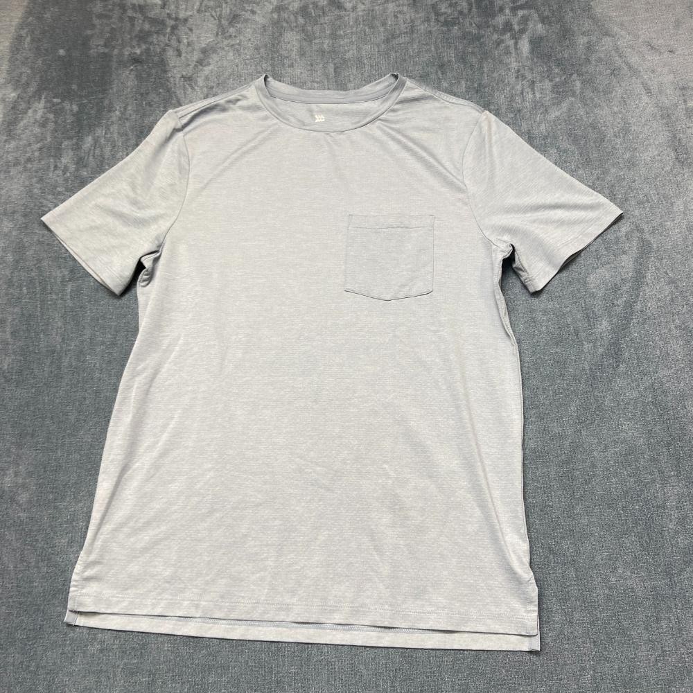 All In Motion T-Shirt Mens Small Heather Gray Stretch Travel Casual Outdoor Tee