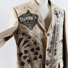 Steve Kaufman Signed Personally Designed Hand-Drawn Art Las Vegas Theme Custo…