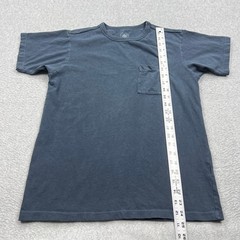 Buck Mason T-Shirt Men’s Small Dark Blue Wash Toughknit Pocket Crew Tee USA Made