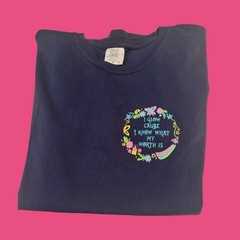 Comfort Colors Unisex Tee Shirts Size L Inspirational Themed “You Pick”