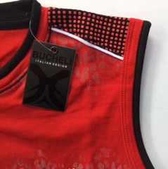 Men’s cotton sleeveless t shirt,Italian style,modern,stretch S to XL…A6