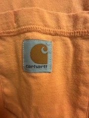 Carhartt Force Relaxed Fit Short-Sleeve Pocket T-Shirt in Orange