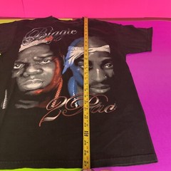 Biggie Tupac Rap Tee Shirt 2pac Original Flavor 2011 Xecutiv Music Group Medium