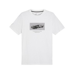 PUMA Bmw M Motorsport New Essentials Car Graphic Crew Neck Short Sleeve T-Shirt