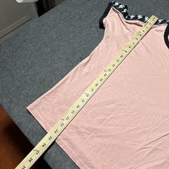 Kappa Shirt Mens M Pink Banda Logo Tape Short Sleeve Crew Neck Tee Streetwear
