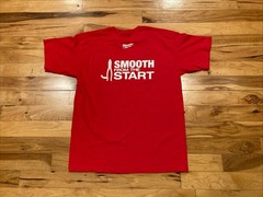 Milwaukee Tools “Smooth From The Start” Red Short Sleeve Work T-Shirt Mens Large