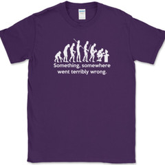Something Somewhere Went Terribly Wrong T-Shirt Funny Nerd Computer Tee