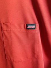 Dickies XL Mens Long Sleeve Burnt Orange POCKET Heavyweight Workwear Hunting