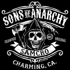Sons of Anarchy Charming Adult Short Sleeve T-Shirt HS518