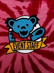 Dead & Company Cornell ’23 Event Staff Tie-Dye Shirt