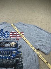 Jeep An American Tradition Jedco T Shirt With Labradors USA Size Large