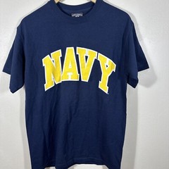 Steve And Barrys NAVY Shirt Mens Medium NOS Collegiate Licensed Short Sleeve Tee