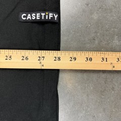 Bruce Lee Casetify T Shirt Mens XL Black Long Sleeve Flaws Preowned