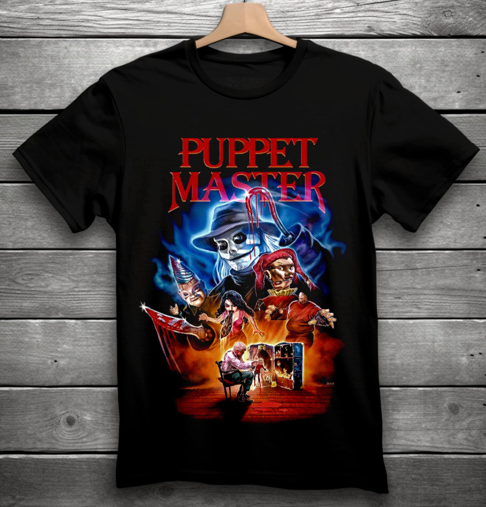 HOT Puppet Master Movie Horror T-Shirt Black S-5XL