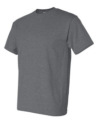 2XL Dark Heather Blank – Gildan 8000 Short Sleeve DryBlend T-Shirt