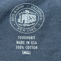 Buck Mason T-Shirt Men’s Small Dark Blue Wash Toughknit Pocket Crew Tee USA Made