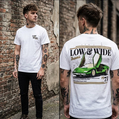 PacSun Mens Low And Wide Dream Car 1973 White Shirt New Medium