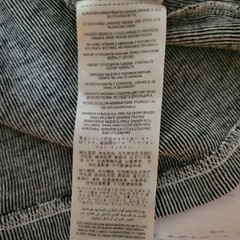 Guess Henley Shirt Mens Medium Gray Black Thermal Waffle Knit Long Sleeve FLAW