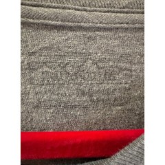 Patagonia Mens P-6 Logo Long Sleeve T-Shirt Heather Gray Organic Cotton Large