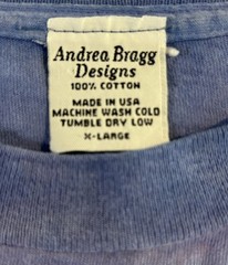 VTG Andrea Bragg Migrating Sandhill Cranes T-Shirt XL Cotton Single Stitch