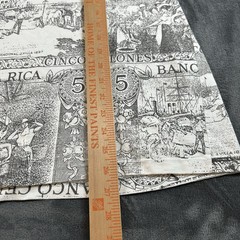Vintage Costa Rica Bank Shirt Mens Large White Short Sleeve T-Shirt Graphic Tee