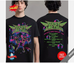 Babymetal World Tour 2024 2025 Australia T-Shirt, 2 Styles Shirt for Fan.