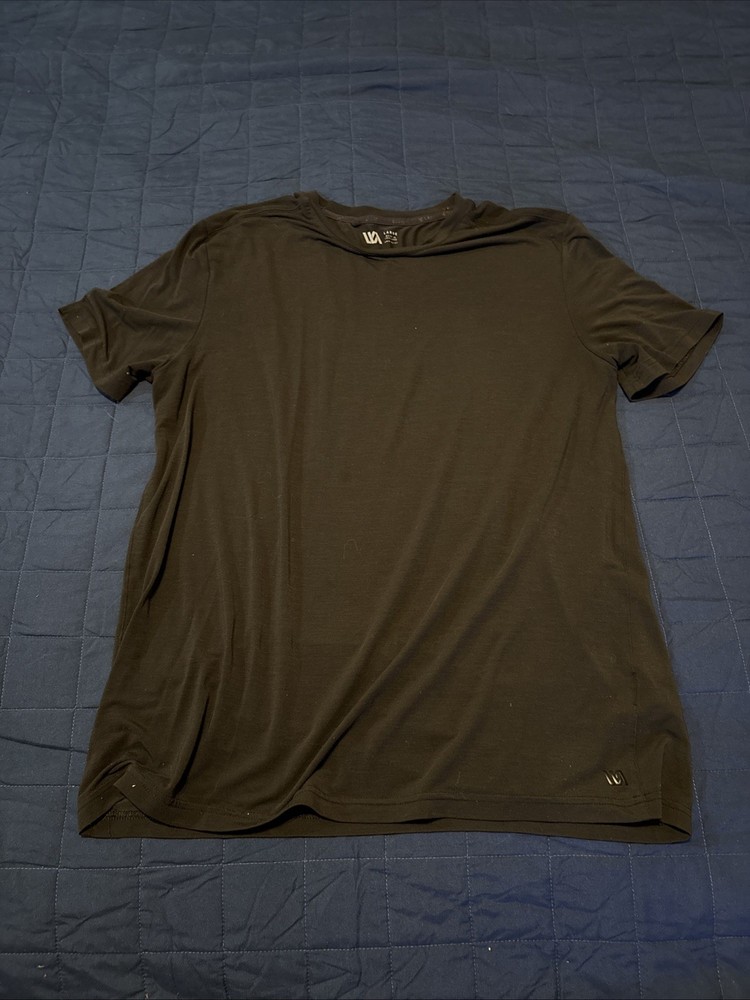 VRST Men’s Black T Shirt Sz L Excellent Condition Super Soft Stretch
