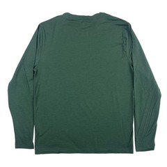 Quince Long Sleeve Crew Neck T-Shirt Men’s MEDIUM Green Lightweight Soft Knit
