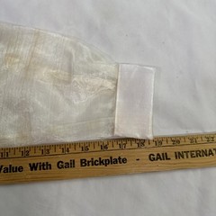 Barong Tagalog Formal Wear Men’s Size XL NWOT Philippines Organza Beige