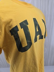 UAB Blazers Birmingham Yellow T SHIRT Large Alabama University