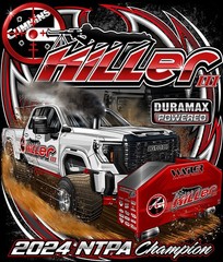 Cummins Killer 2026 Super Stock Diesel Truck Pulling Racing Shirt Tee