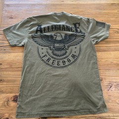 Used Allegiance Clothing Mens medium t-shirt Eagle Freedom shirt