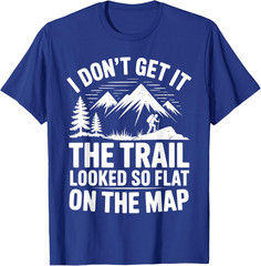 Best Hiking Art for Men Women Outdoor Hike Gear Hiker Hiking T-Shirt