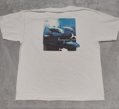 Hawaiian Style Ahi Tuna Fish Art T Shirt XL White Outdoor Deep Sea Fishing