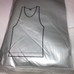 Men’s A-shirts Ribbed 💯 % COTTON Shaka Wear White 3 Pieces Sz: 4X