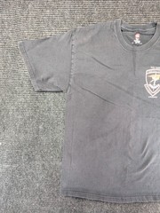 Hanes Tagless T Shirt Mens L Gray FCC Tucson Response Team in Arizona Crewneck