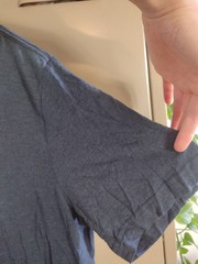 Athletic Works Men’s Short Sleeve L Driworks Moisture Wicking Blue. Nwt