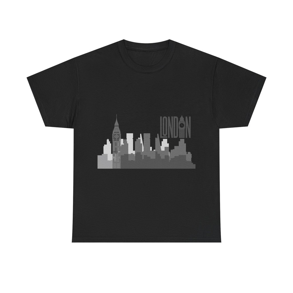 London Skyline Unisex Tee, Urban Fashion, Travel Souvenir, Gift for City Lovers