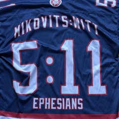 Reawaken America Tour Hockey Jersey Adult Large Patriotic Trump MAGA USA Flag