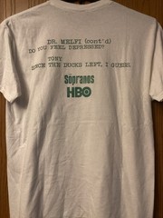 The Sopranos – HBO Series – White Shirt Featuring Ducks Flying – 27.5” x 20.5”
