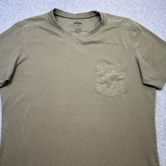 Kuhl Bravado Shirt Mens Large Khaki Wildfibre Cotton Short Sleeve Pocket Tee